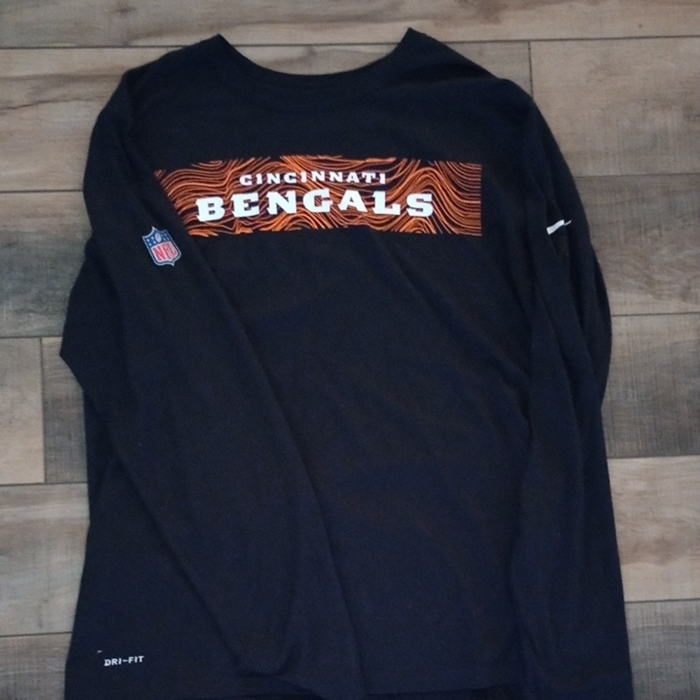 Nike Black Cincinnati Bengals Long Sleeve Tee